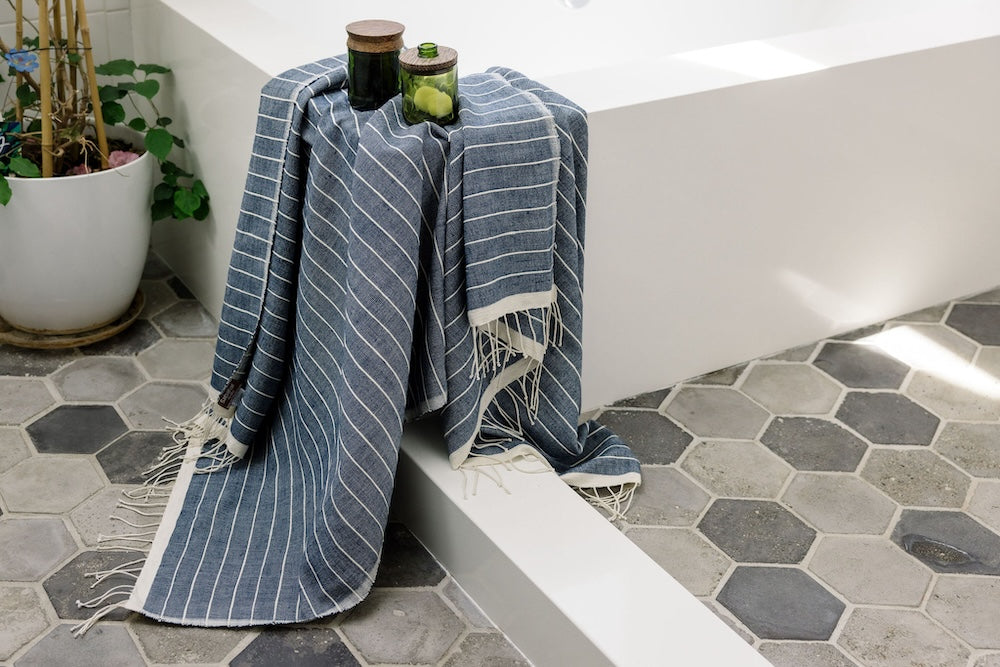 Jamma Handwoven Ethiopian Cotton Bath Towel