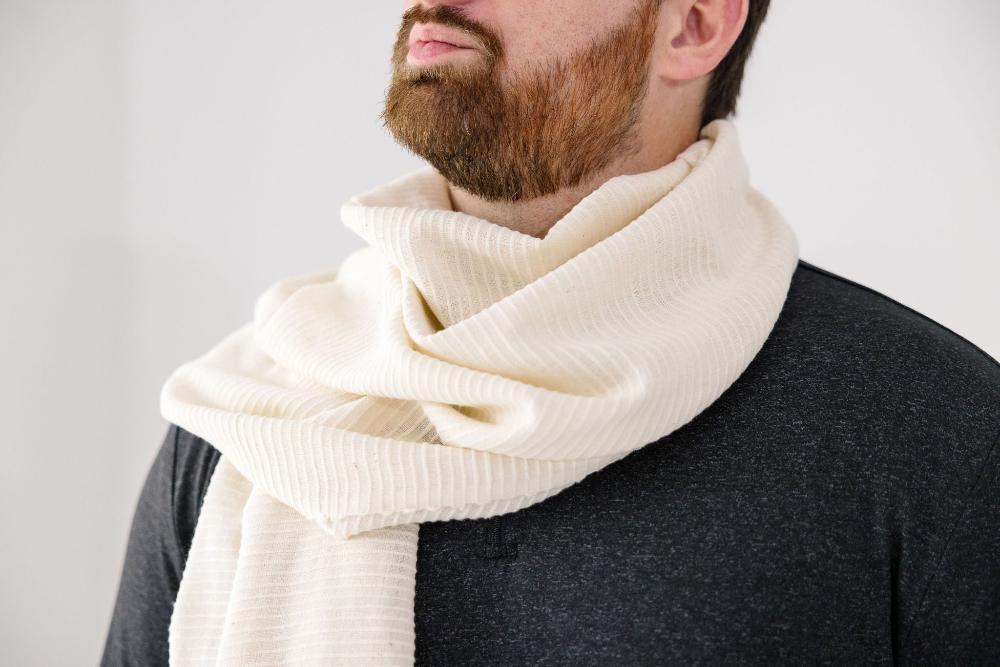 Judith Handwoven Ethiopian Cotton Shawl