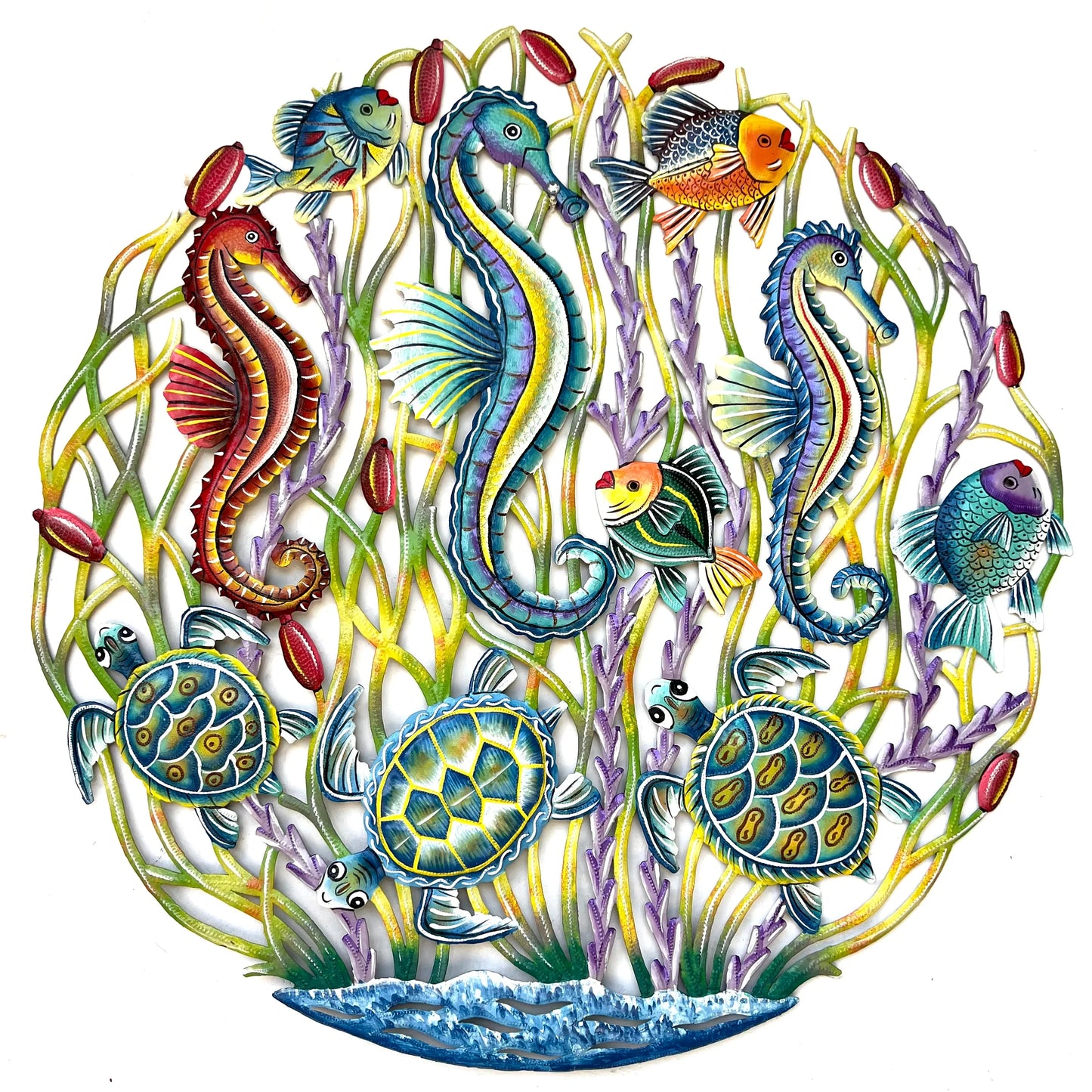 Jumbo Seahorse And Turtles