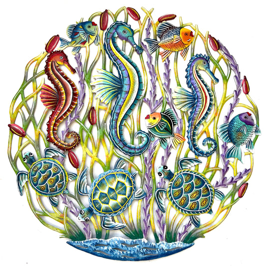Jumbo Seahorse And Turtles