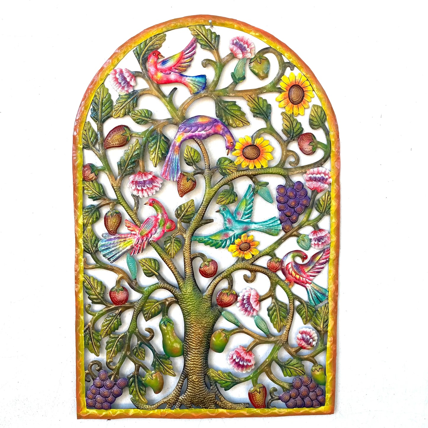 Jumbo Vibrant Window Tree of Life
