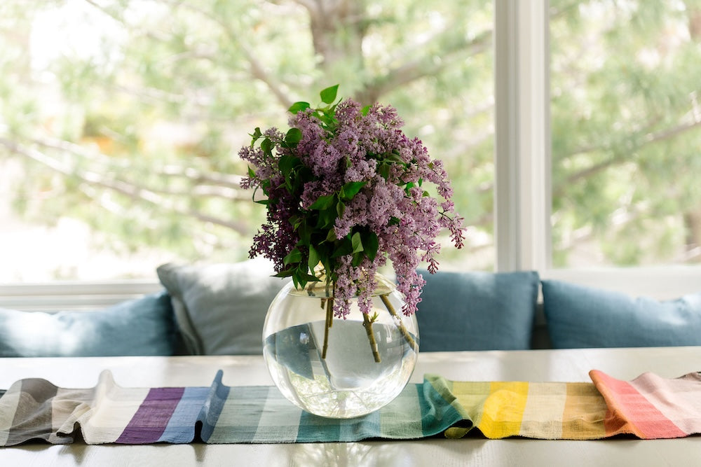 Kalam Handwoven Ethiopian Cotton Table Runner