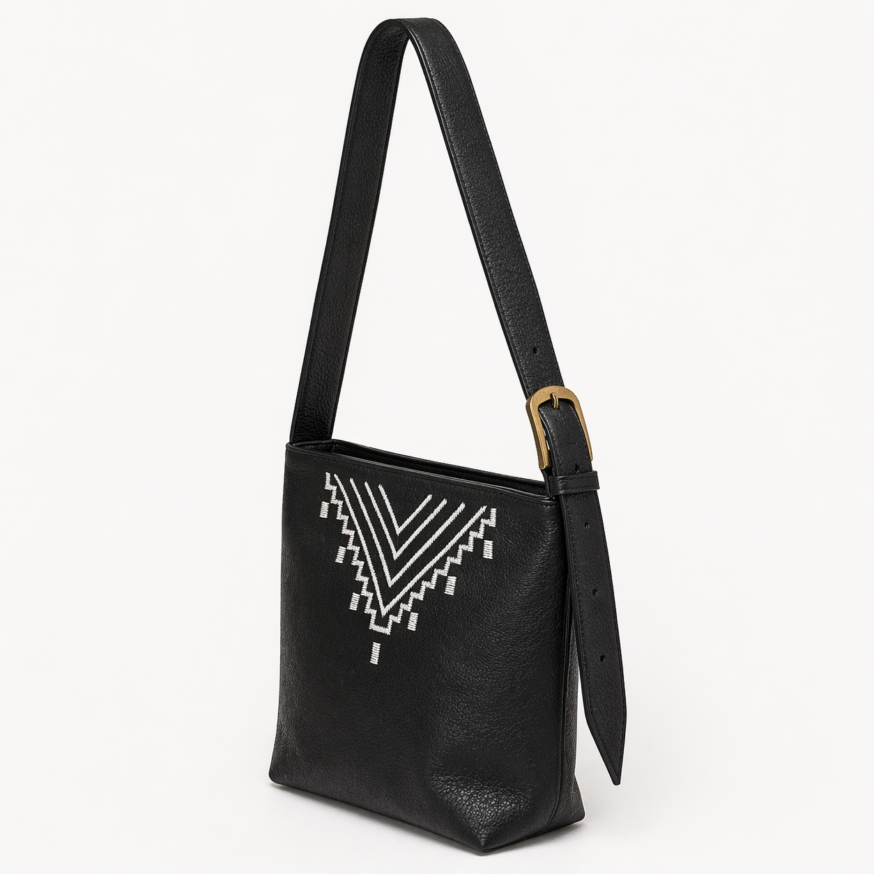 Kasbah Leather Bucket Tote
