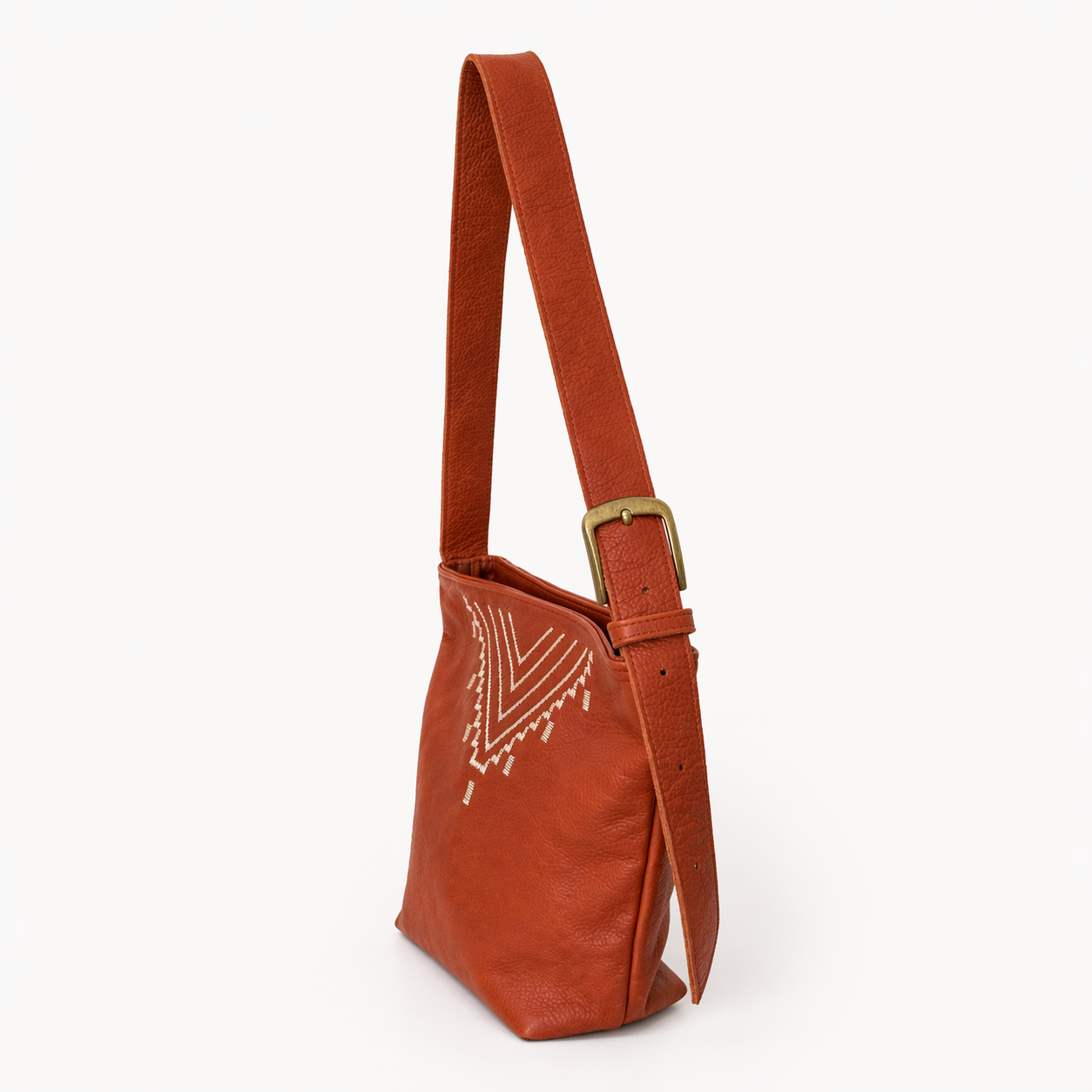 Kasbah Leather Bucket Tote