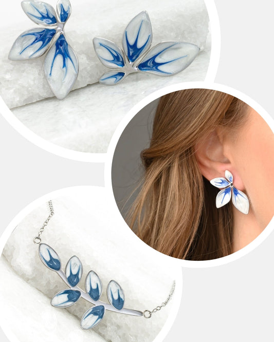 Hope Blue & Silver Set