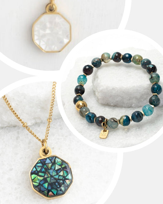 Ewa Locket Jewelry Set