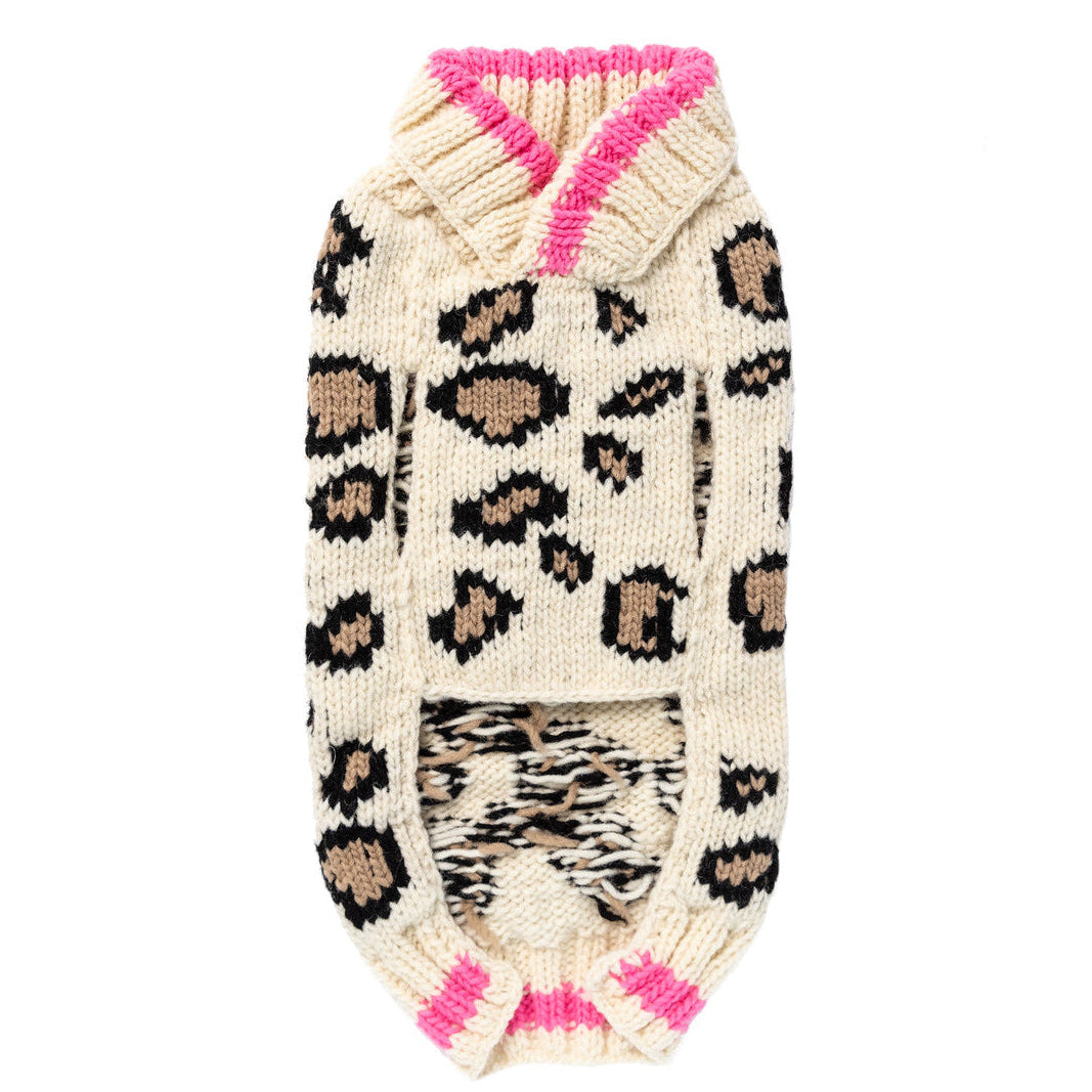 Leopard Print Dog Sweater