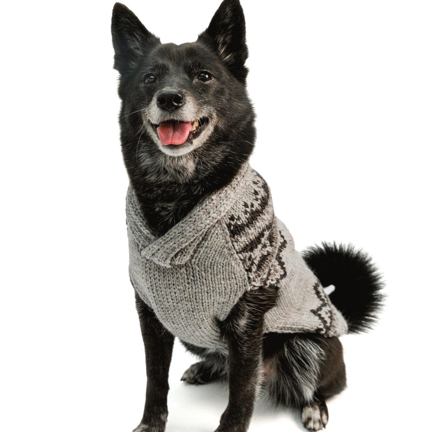 Alpaca Smokey Wyatt Dog Sweater