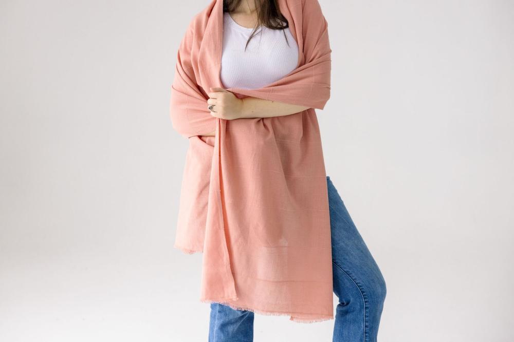 Maraki Handwoven Ethiopian Cotton Shawl