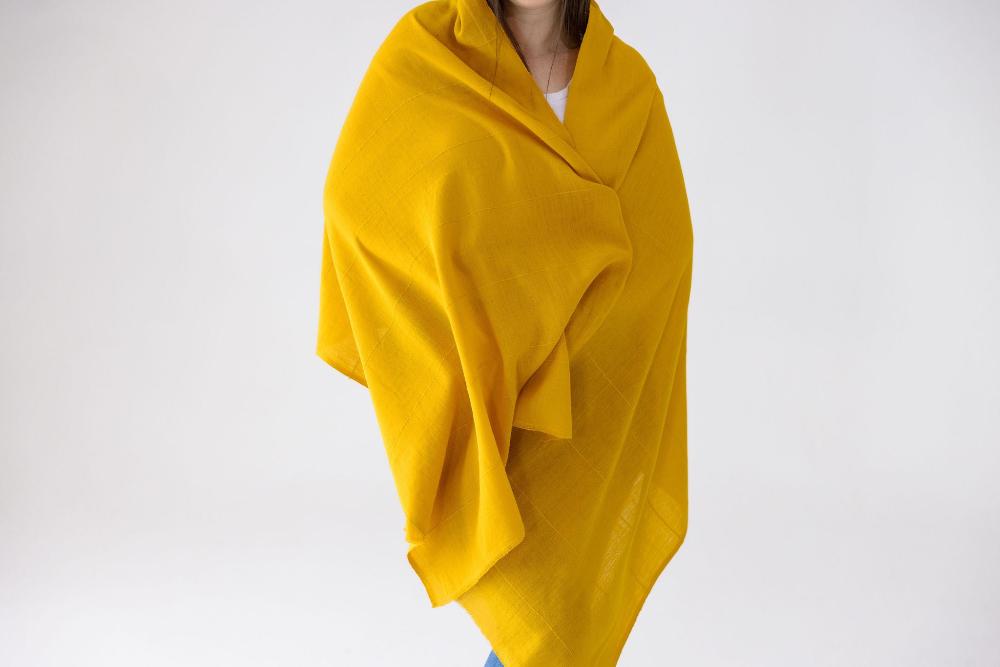 Maraki Handwoven Ethiopian Cotton Shawl