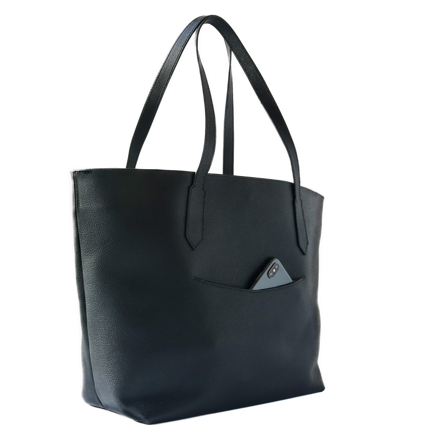 Martina Leather Tote - 5 Color Options