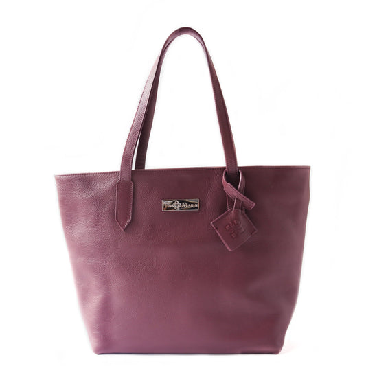 Martina Leather Tote - 5 Color Options