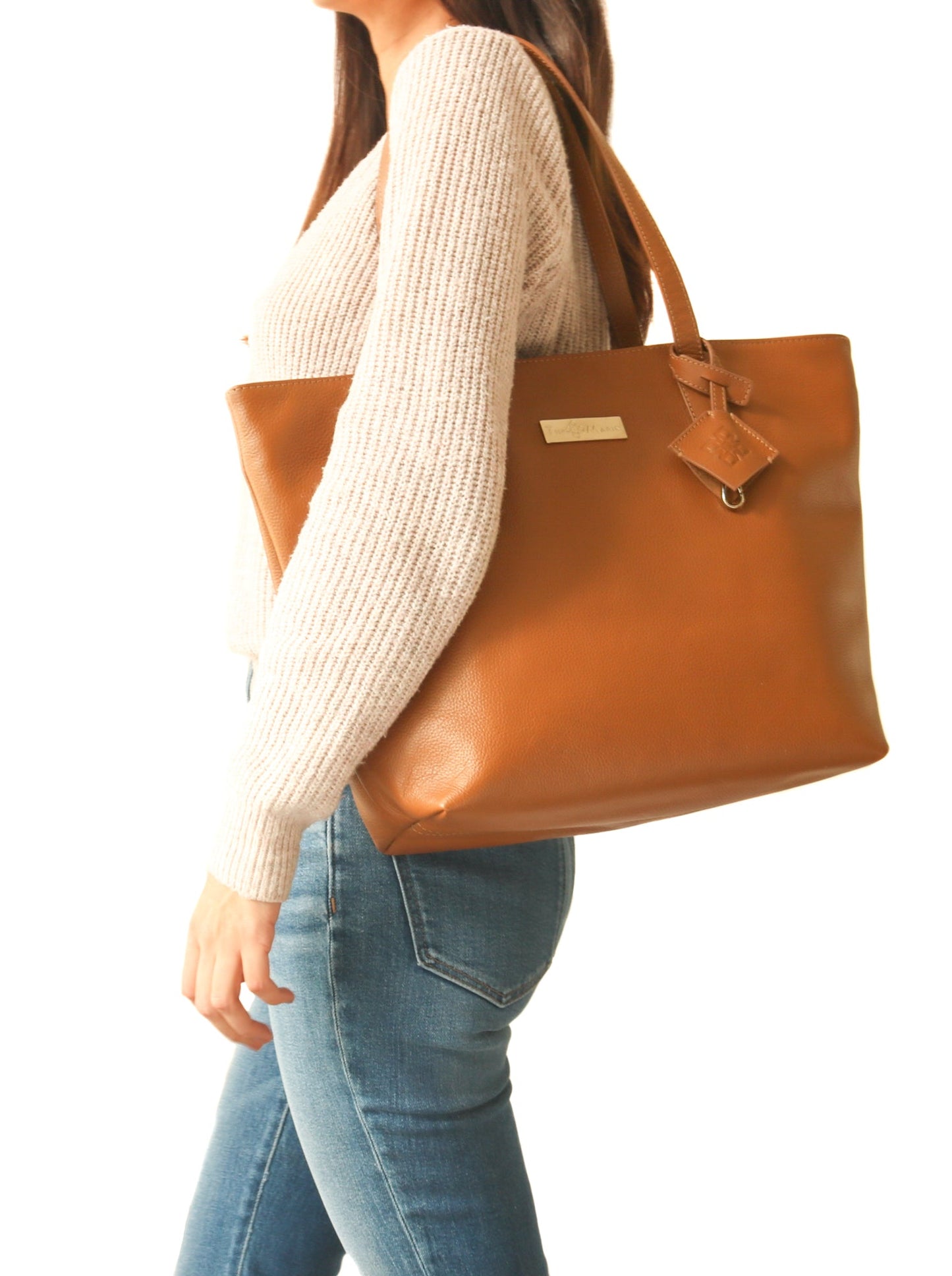 Martina Leather Tote - 5 Color Options