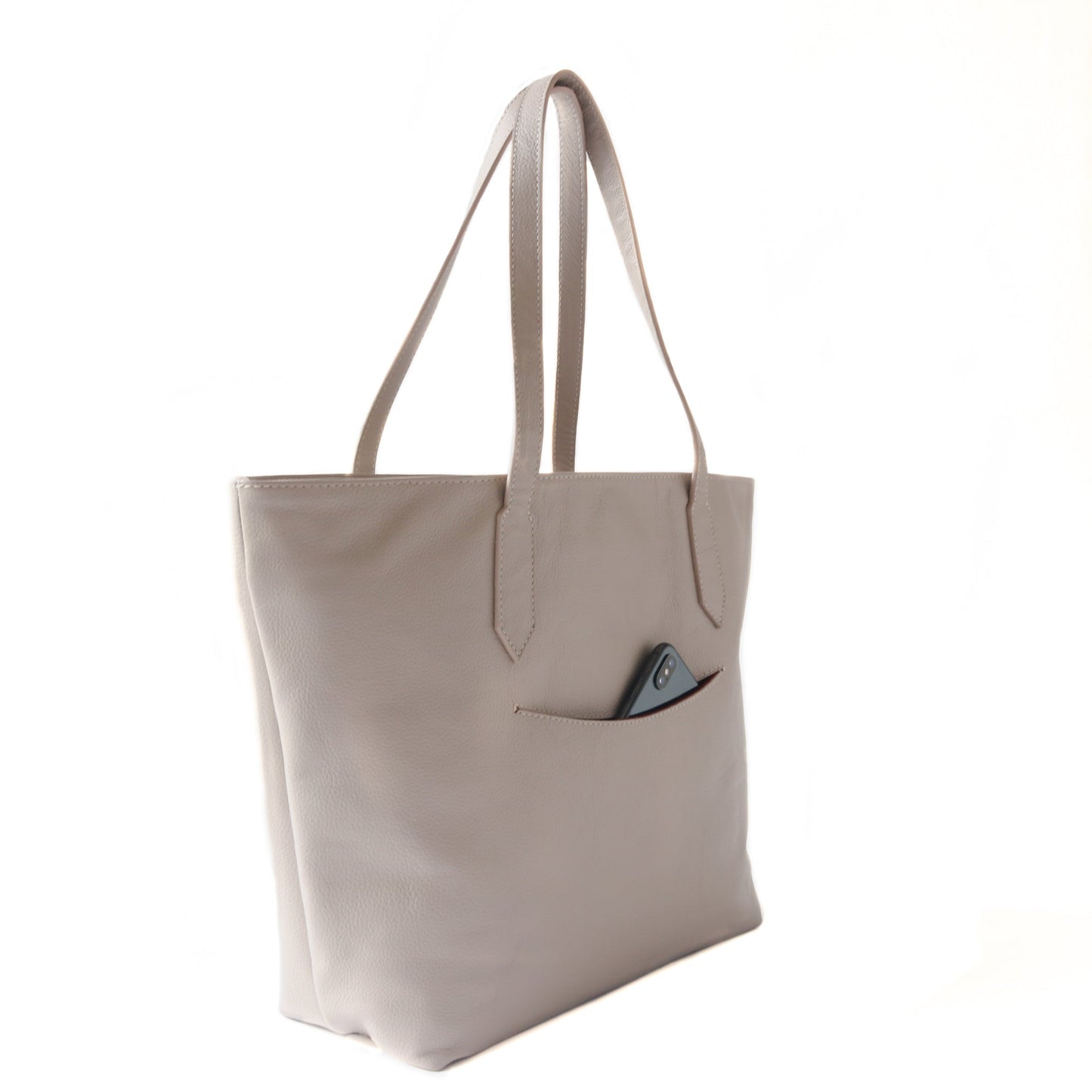 Martina Leather Tote - 5 Color Options