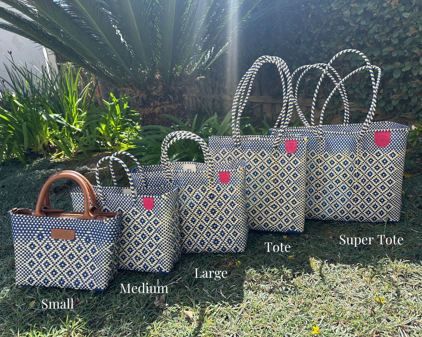 All Black Woven Tote