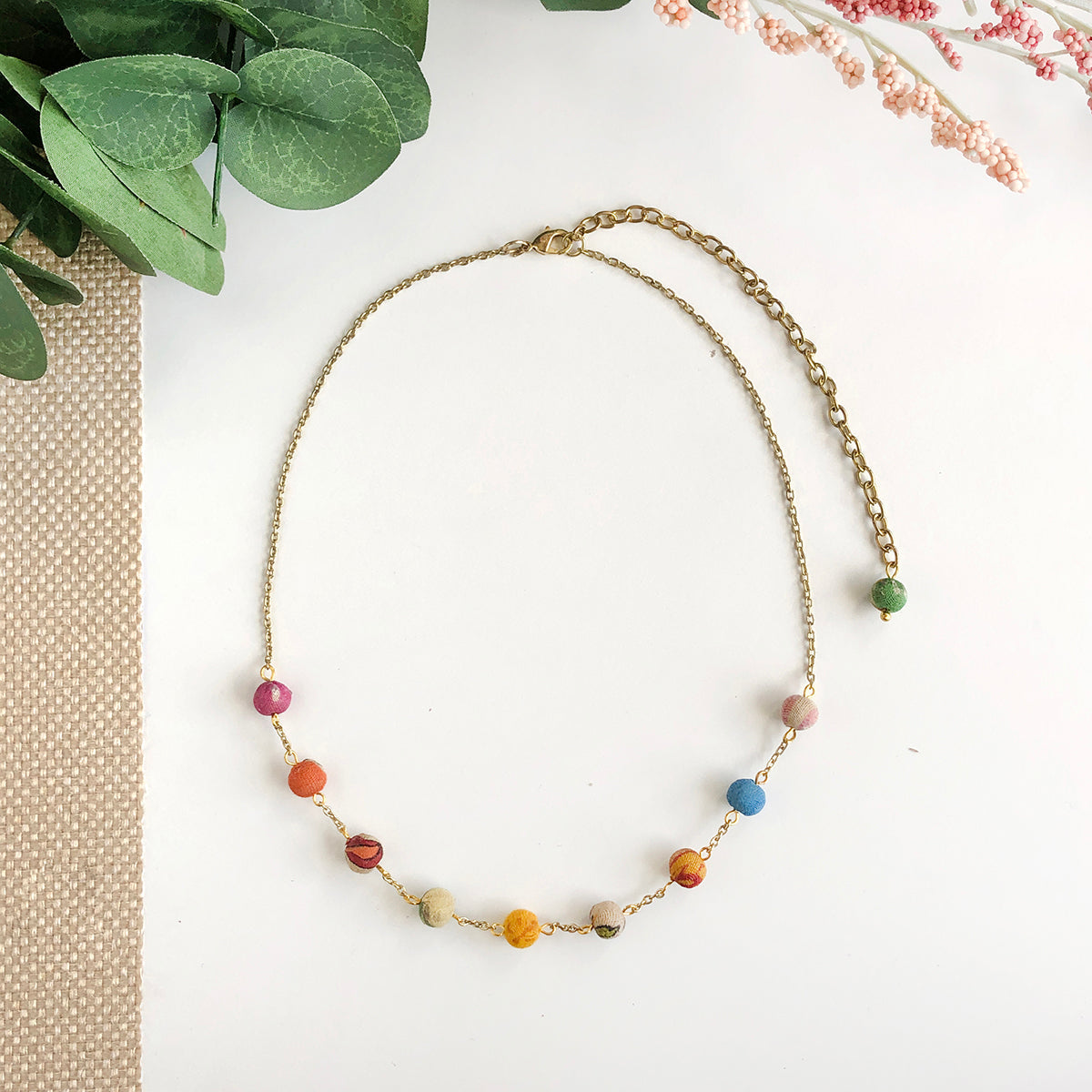 Kantha Cleo Necklace