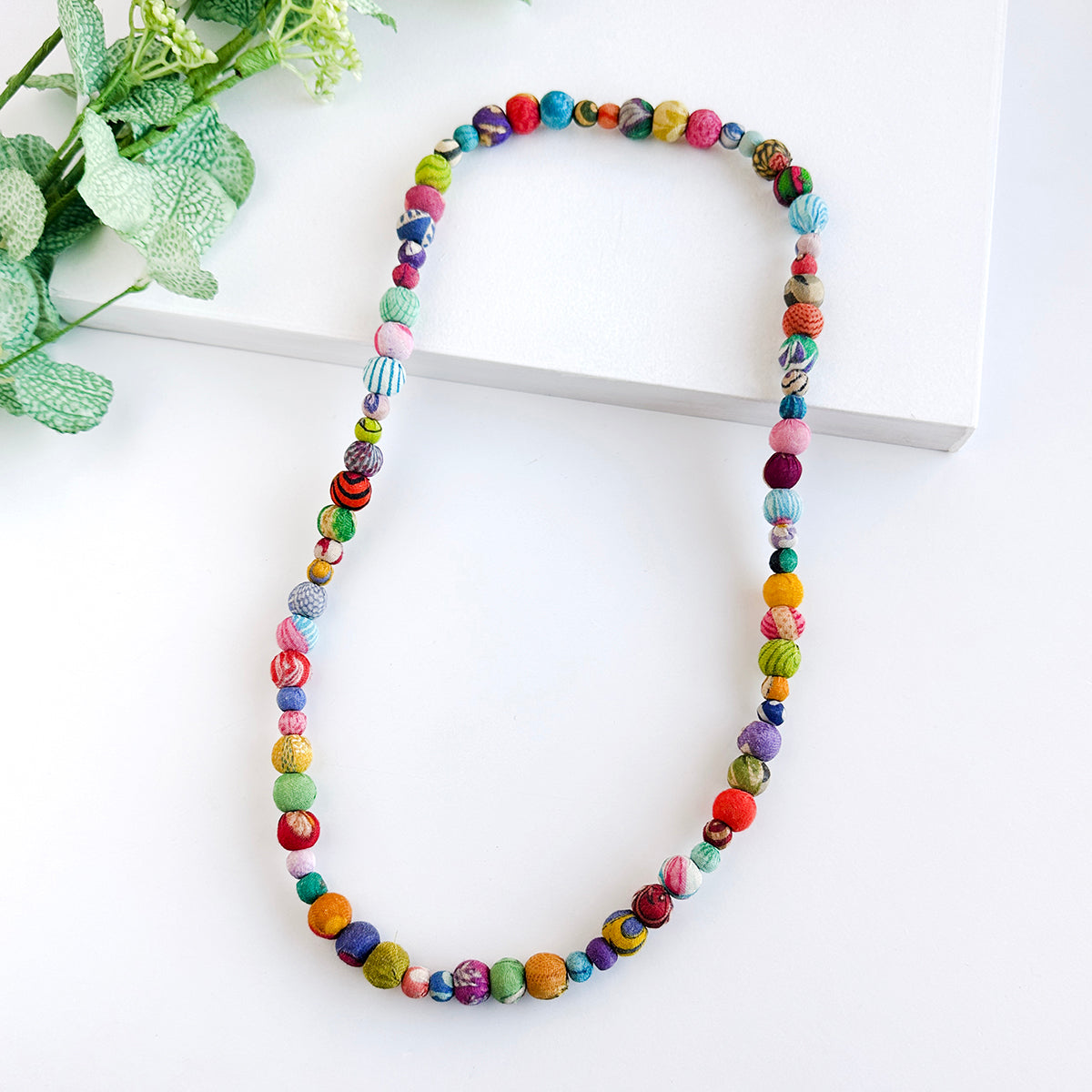 Kantha Poetic Necklace/Bracelet