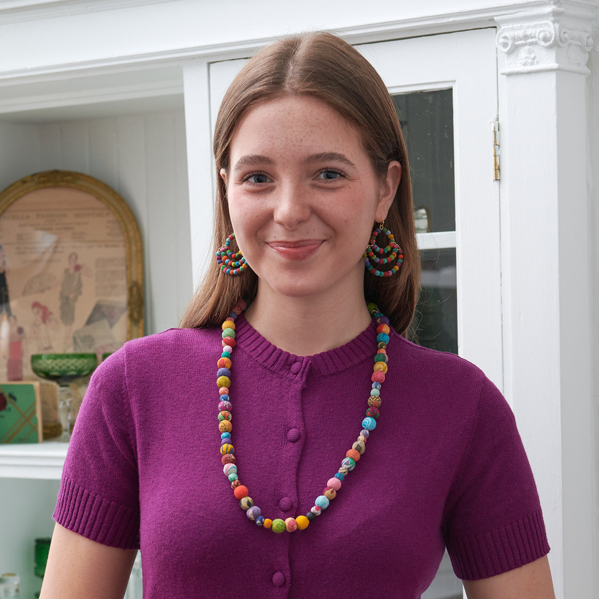 Kantha Poetic Necklace/Bracelet
