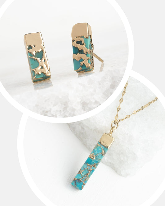 Brayden Turquoise Jewelry Set