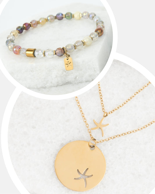 YuYu Starfish Jewelry Set