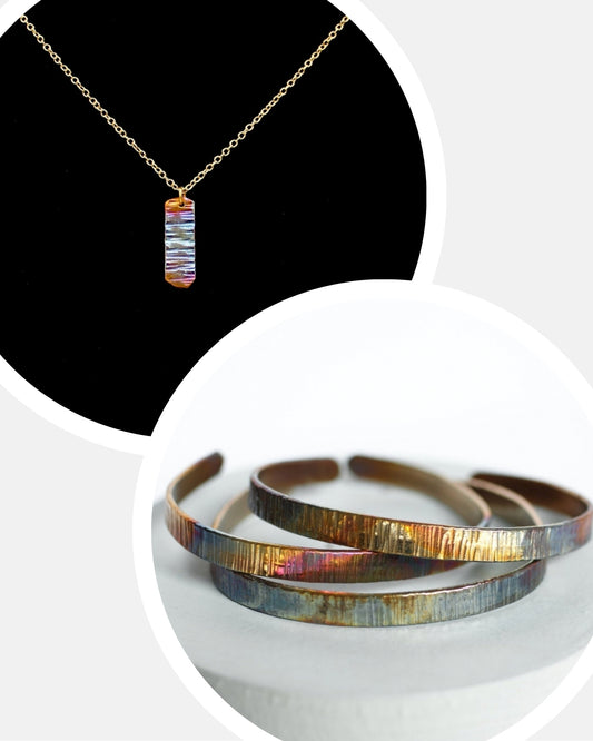 Refined Through Fire Necklace Set