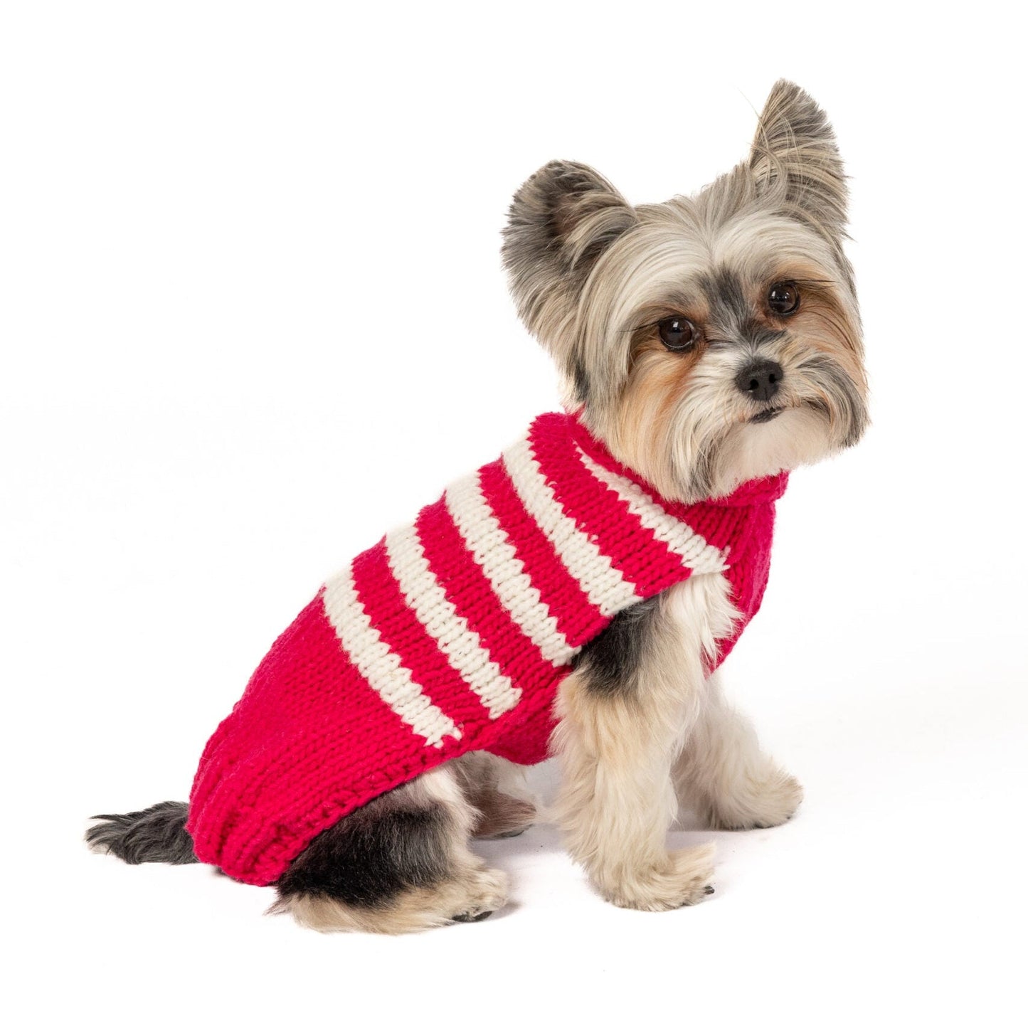 Katie Alpaca Stripe Dog Sweater