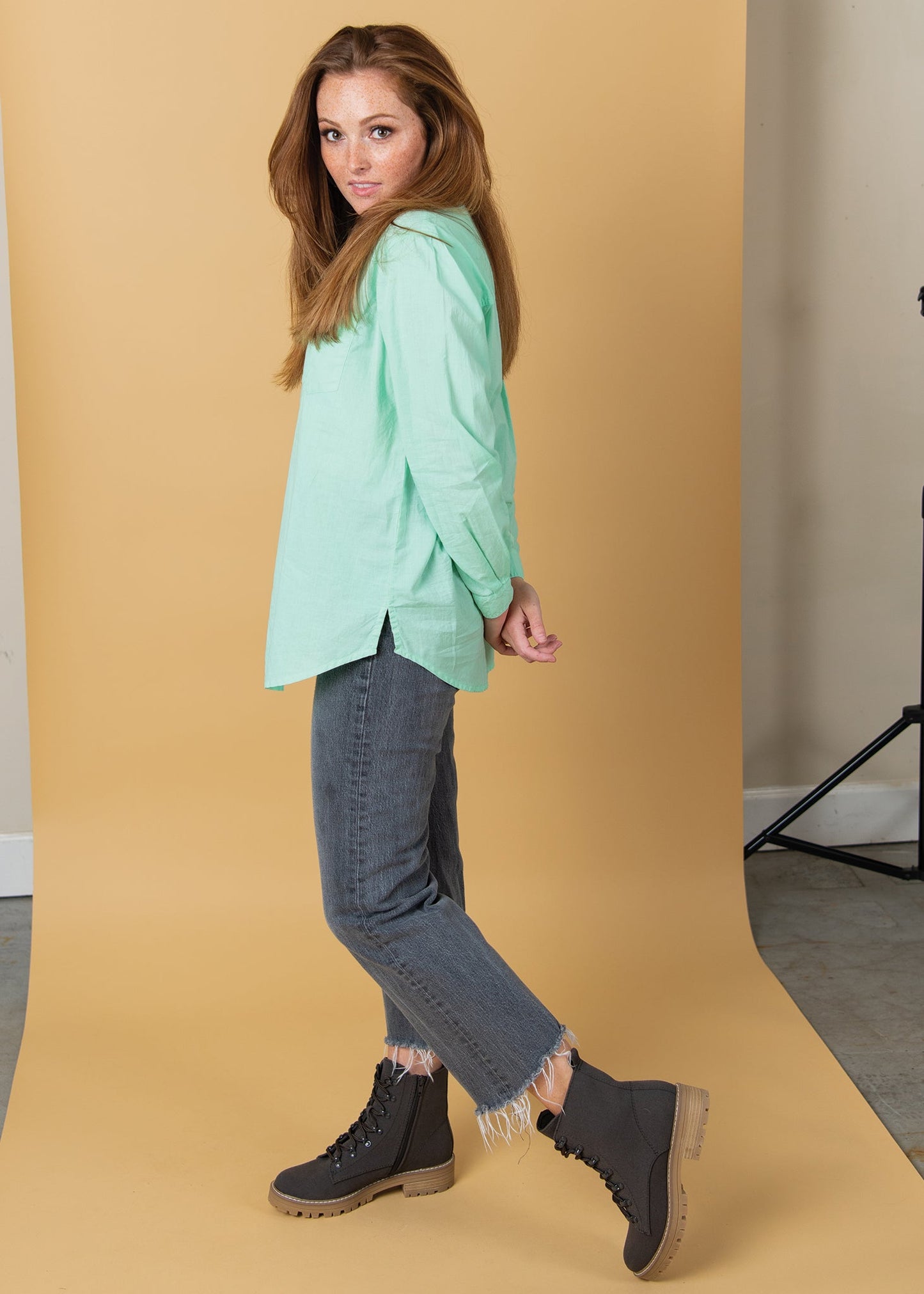 Good Boyfriend Shirt - Seaglass
