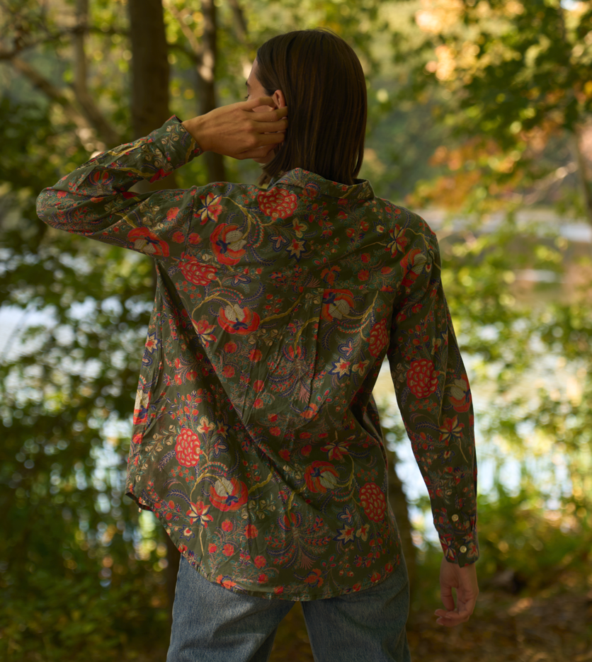 Good Boyfriend Shirt - Vine & Leaf Green