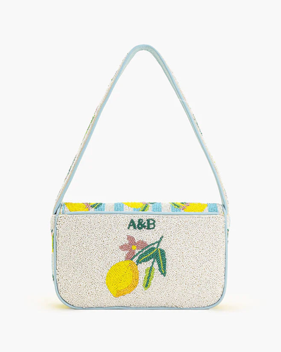 Limoncello Stripe Shoulder Bag
