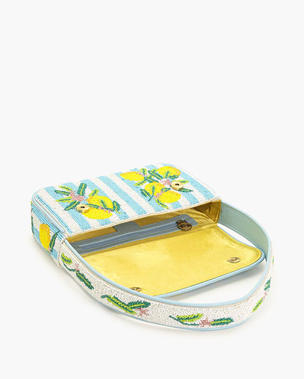 Limoncello Stripe Shoulder Bag