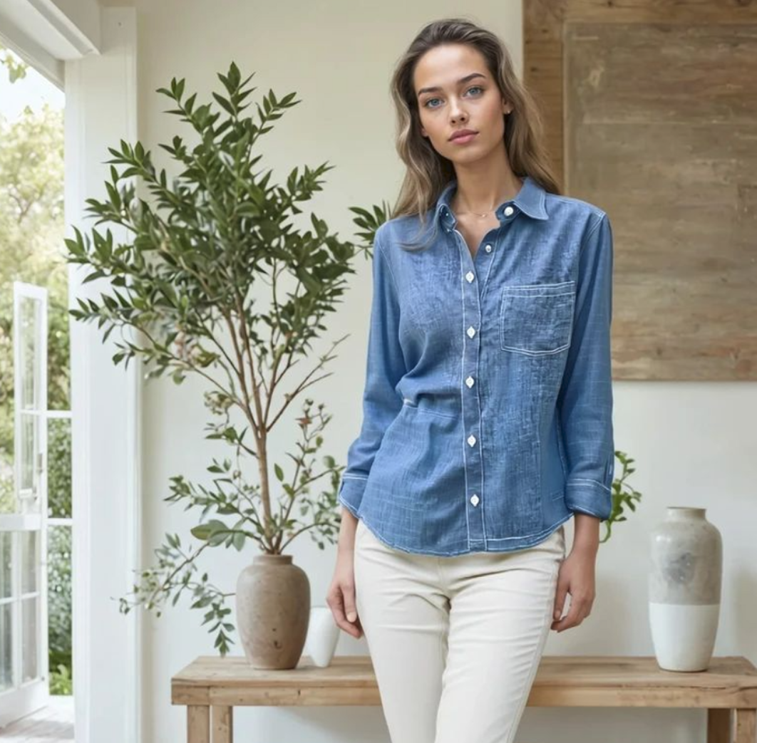 Good Boyfriend Shirt - Chambray