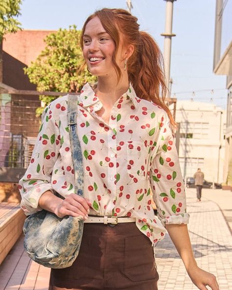 Good Boyfriend Shirt - Cherries