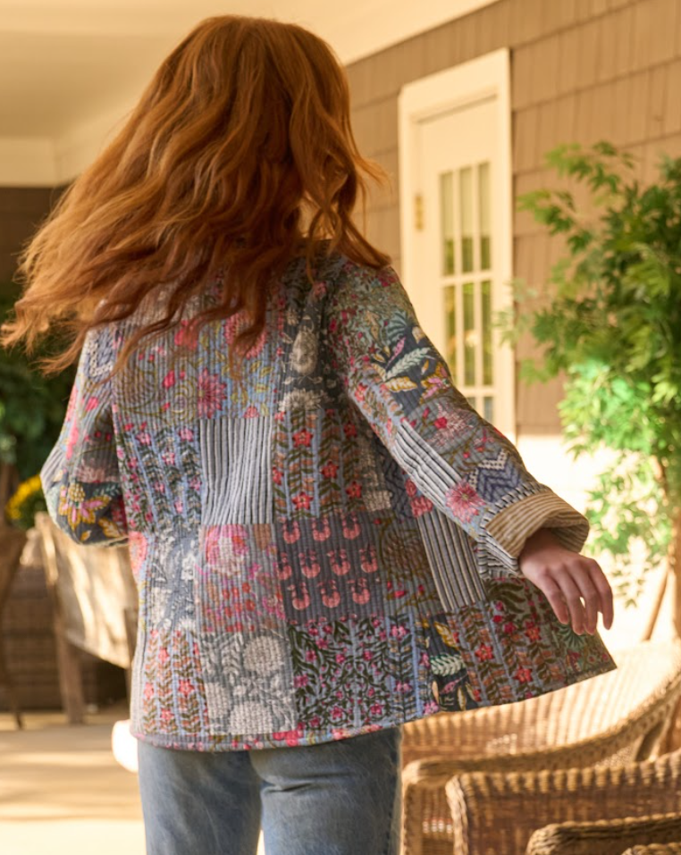 Sag Harbor Reversible Patchwork Jacket