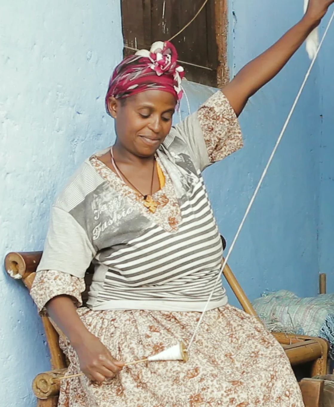 Petra Handwoven Ethiopian Cotton Kaftan
