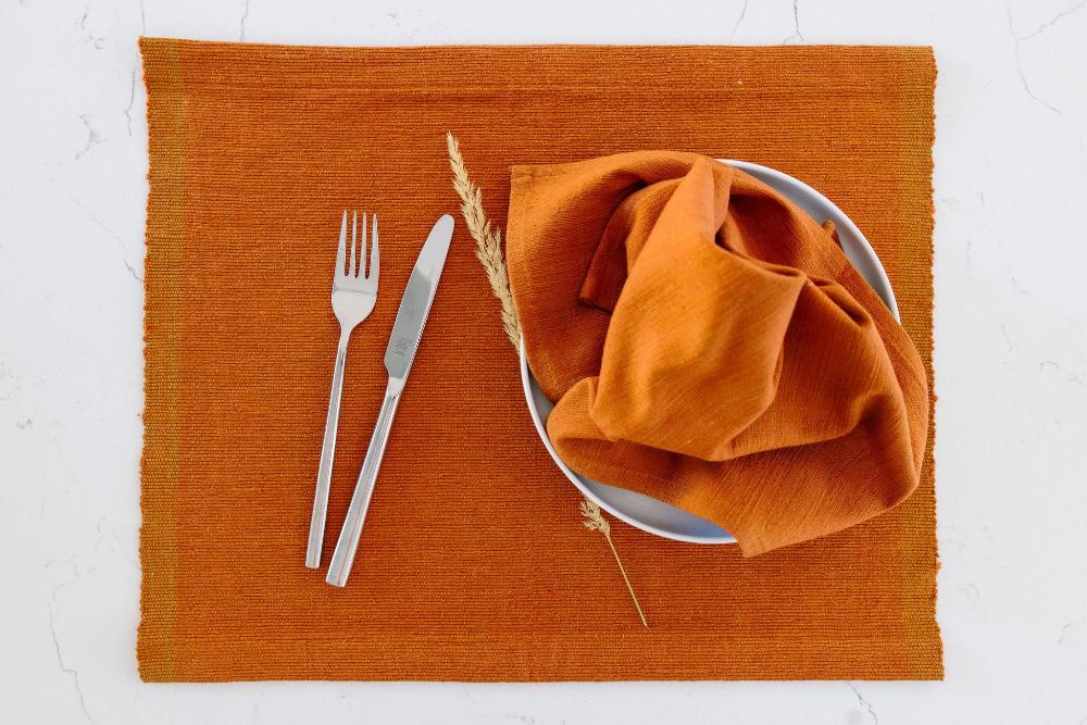 Semien Handwoven Ethiopian Cotton Placemat | Set of 2