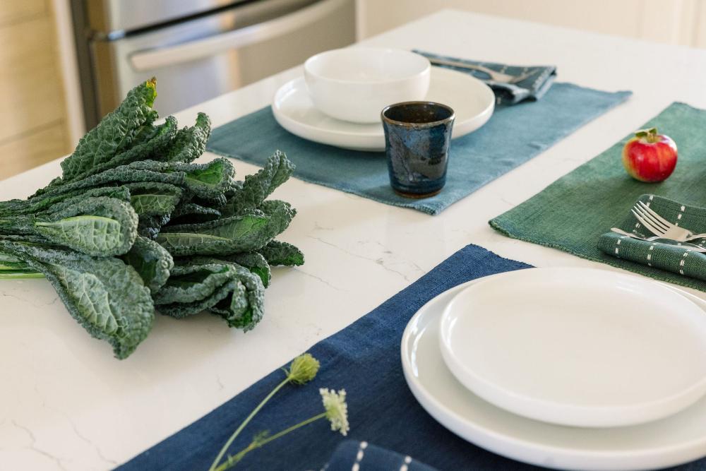 Semien Handwoven Ethiopian Cotton Placemat | Set of 2