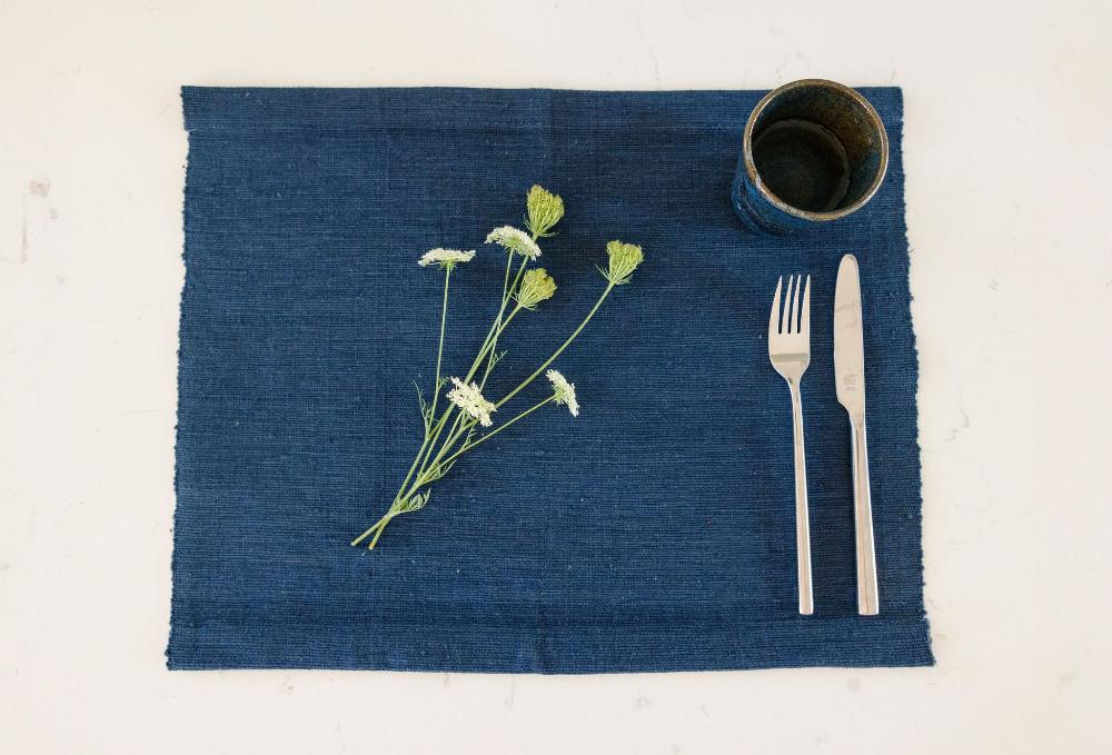 Semien Handwoven Ethiopian Cotton Placemat | Set of 2
