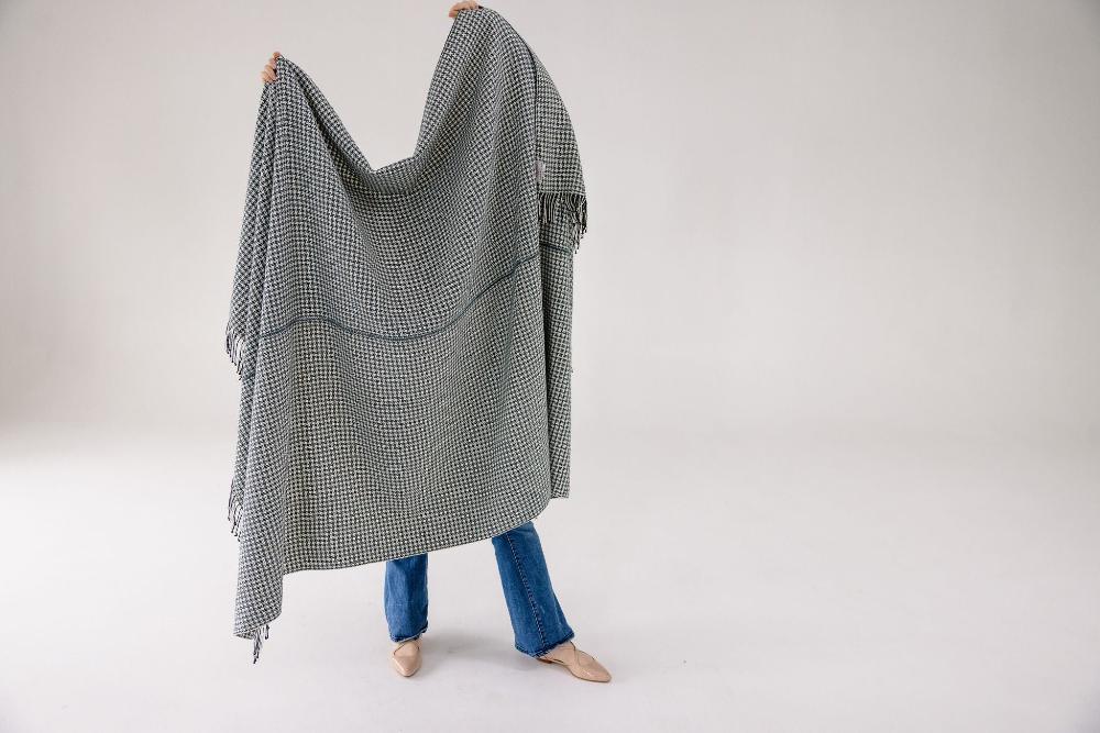 Sitota Handwoven Ethiopian Cotton Throw Blanket