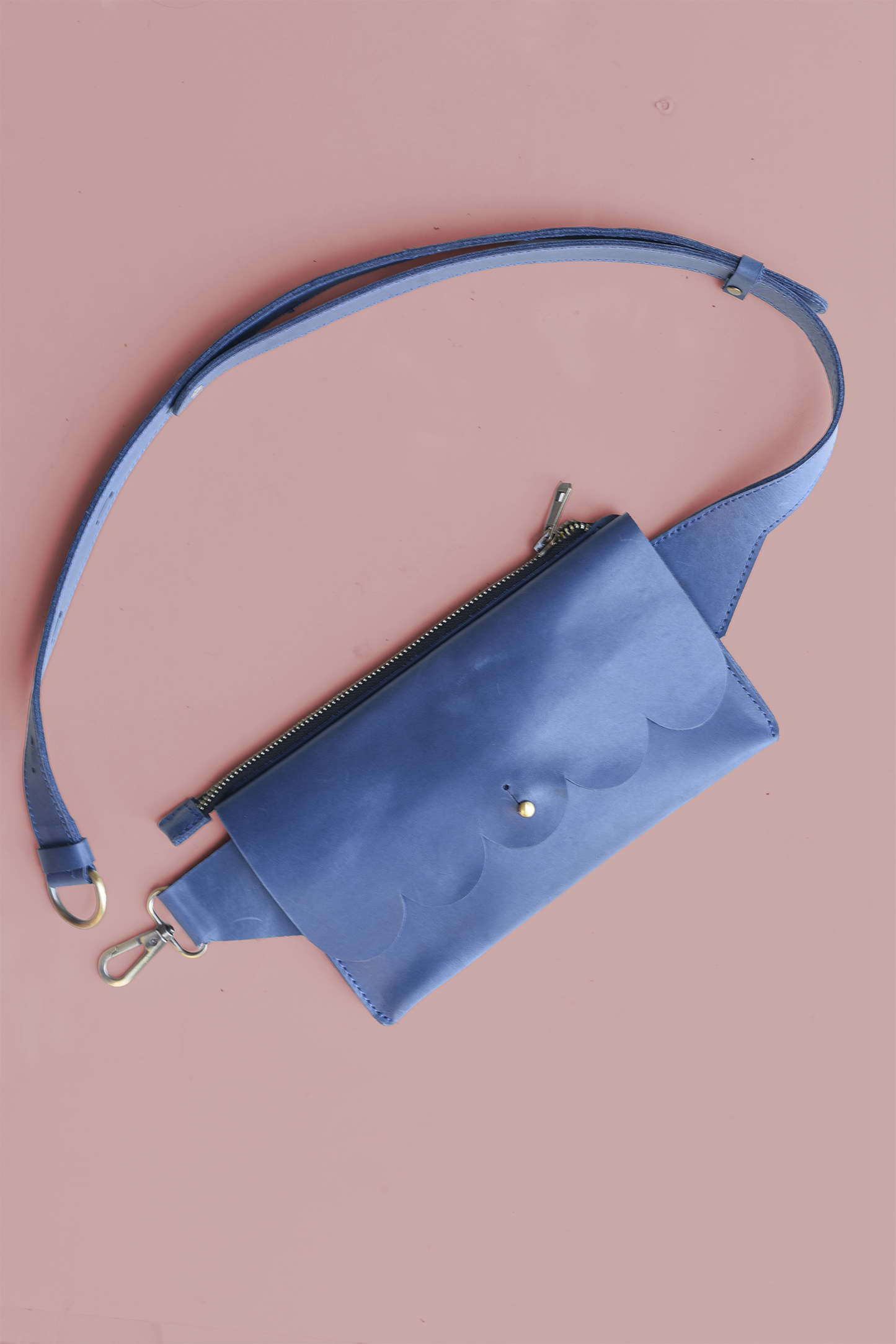 Scalloped Sling Bag