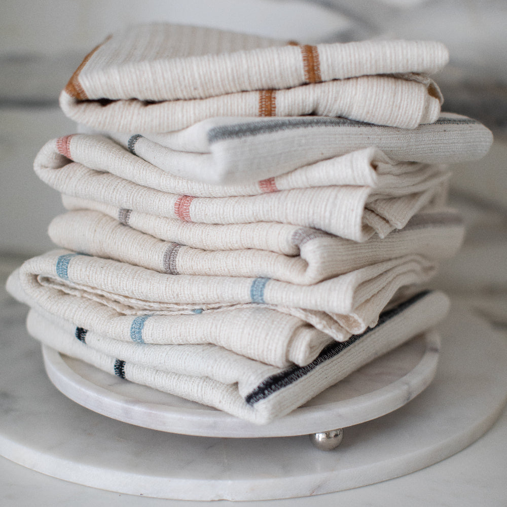 Wari Handwoven Ethiopian Cotton Waffle Hand Towel
