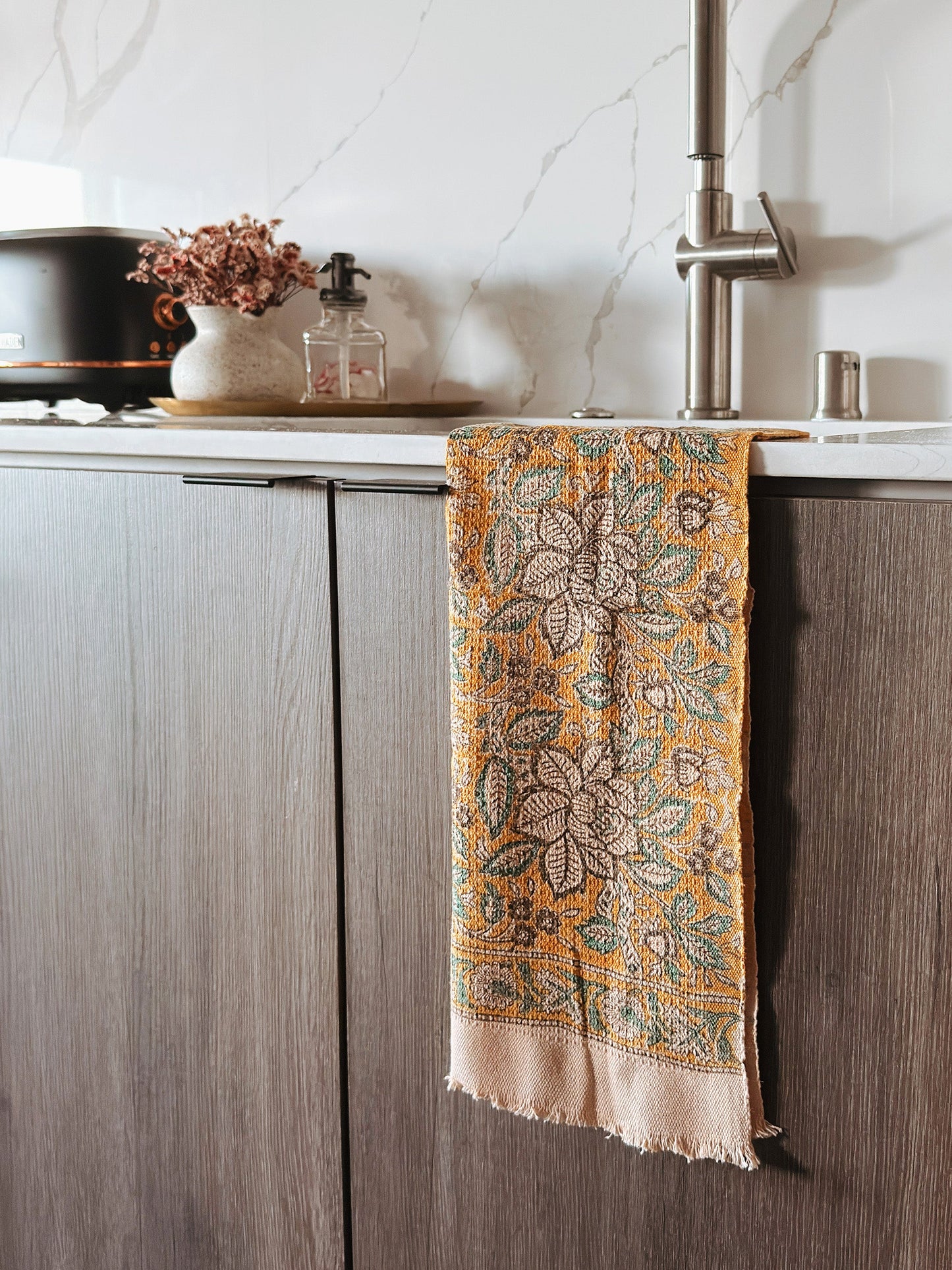 Freyja Khadi Cotton Hand Towels (set of 2)