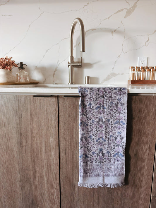 Hera Khadi Cotton Hand Towels (set of 2)