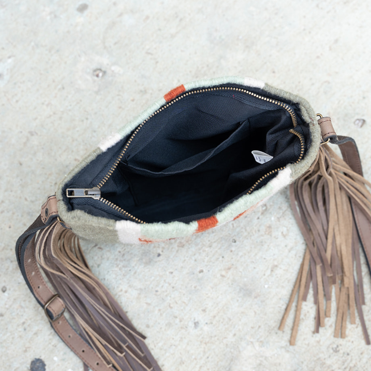 Tierra Verde Fringe Crossbody