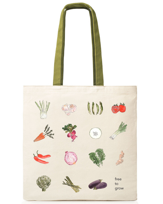 Free to Grow (Veggies) | Tote