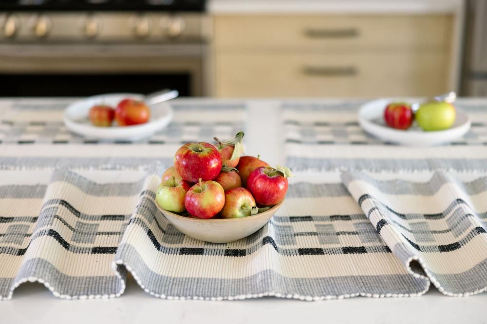 Gonder Handwoven Ethiopian Cotton Placemat | Set of 2