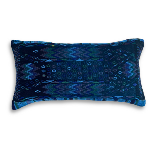 Huipil & Hemp Throw Pillow Cover