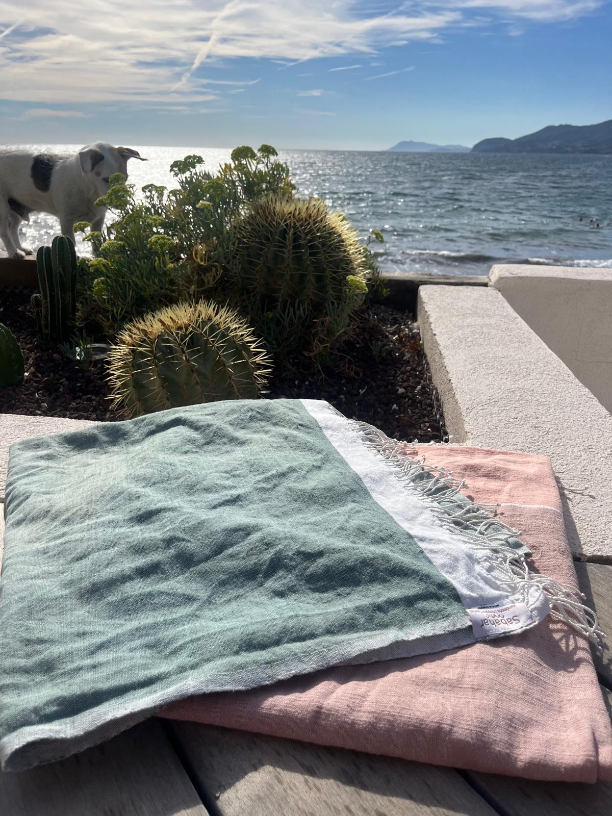 Abay Handwoven Ethiopian Cotton Beach Towel