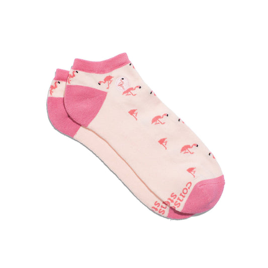 Ankle Socks that Protect Flamingos | Gifts for Animal Lovers