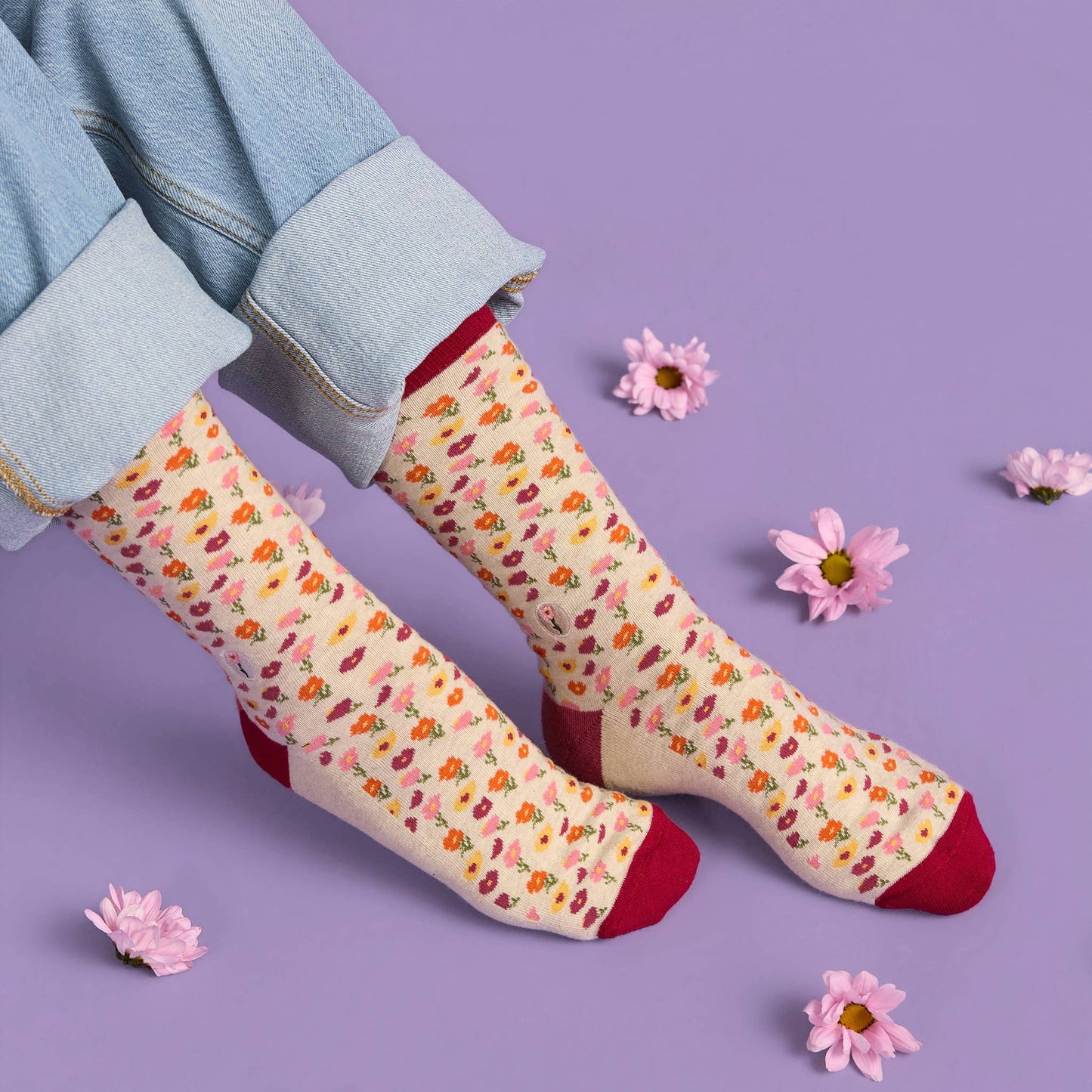 Socks that Support Women's Equality | Fields of Florals