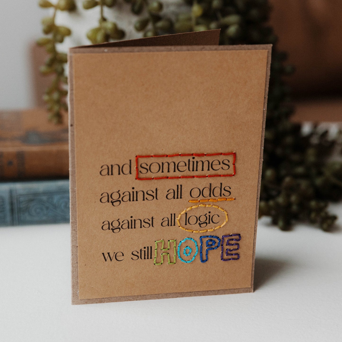 Against All Odds (AMEN) Greeting Cards